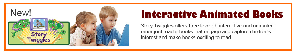 Story Twiggles free interactive animated books