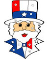 American Flag coloring page