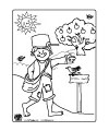 johnny appleseed coloring page