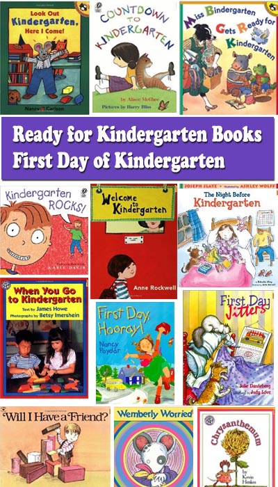 Back to School preschool and kindergarten activities