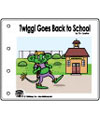 Twiggi goes back to school emergent reader booklet