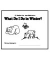 What do I do in Winter emergent reader booklet