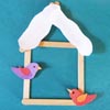 Birds in winter craft and activities