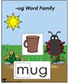 -ug word family folder game