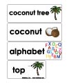 Chicka chicka boom boom word wall