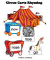 Circus Rhyming Folder Game