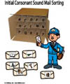 Mail sorting and activities