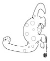 Dinosaur coloring page