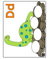 Dinosaur letter D activities