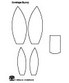 Easter Envelope Bunny pattern