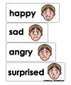 Emotions word wall