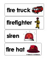 firefighter word wall