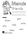 Preschool Friendship preschool and kindergarten activities