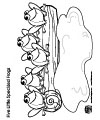 frog coloring page