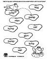 frog worksheet