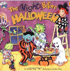 Night before Halloween children's book