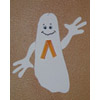 ghost halloween craft