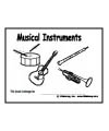Musical Instruments emergent reader