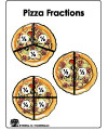 pizza fractions folder Game