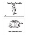pumpkin emergent reader booklet