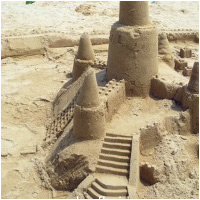 Build a sandcastle