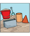 Sand and desert activities and crafts