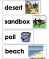 Sand Desert Word Wall