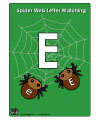 Spider preschool folder game