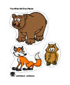 The mitten felt story pictures