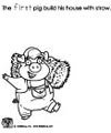 The Three Little Pigs preschool and kindergarten activities