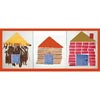 Three little pigs houses craft