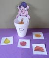 the picky pig beginning sound folder game