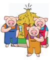 The three little pigs activities and games