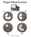 Wagon wheel fractions folder game