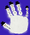 snowman finger rhyme