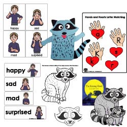 The kissing hand activities and crafts