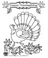 thanksgiving coloring page