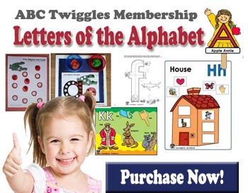 Preschool and kindergarten letters of the alphabet activities and printables