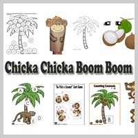 Preschool Kindergarten Chicka-Boom-Boom Activities