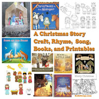 Preschool Kindergarten Christmas Nativity Books and Activities