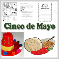 Preschool Kindergarten Cinco de Mayo Activities and Crafts