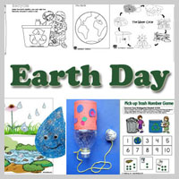 preschool and kindergarten Earth Day activities and crafts