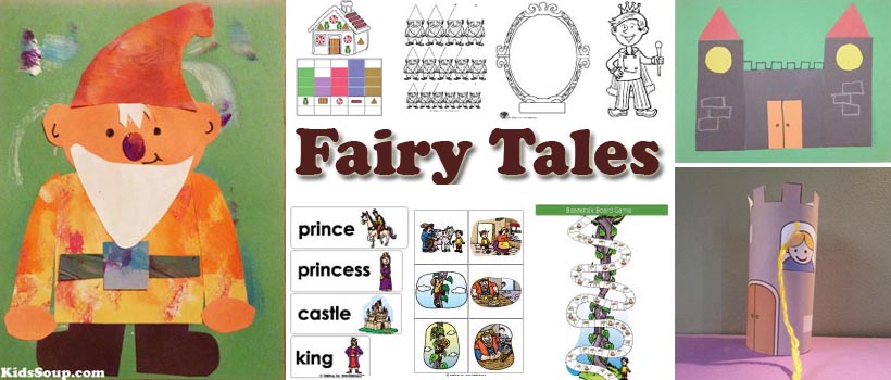 Fairy Tales activities, crafts, and lesson plans for preschool and kindergarten