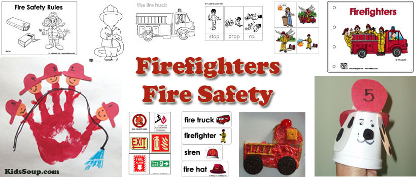 Firefighters and Fire Safety Activities, Lessons, and Crafts