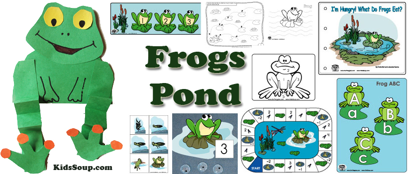 preschool and kindergarten pond activities and crafts