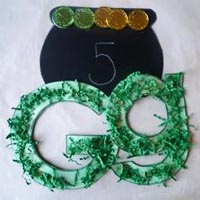 Letter G for Gold and Green Preschool Activities and Craft