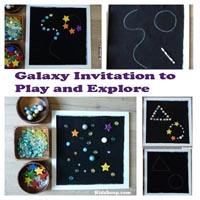 Preschool Kindergarten Space Fine Motor Skills Activity