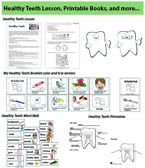 teaching young children teeth