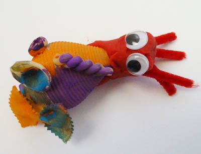 Hermit the Crab craft and activity for preschool and kindergarten