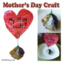 Preschool Kindergarten Mother's Day Craft